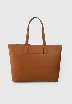 Bolso Café-Dorado Calvin Klein