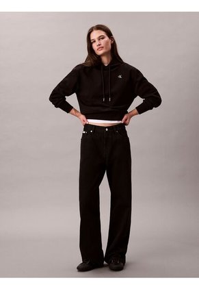 Buzo Negro Con Capota - Archive Calvin Klein