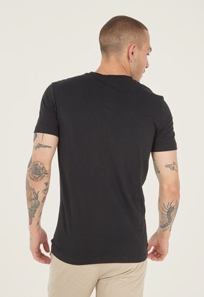 Camiseta Negro-Blanco Calvin Klein