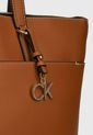 Bolso Café-Dorado Calvin Klein de Calvin Klein
