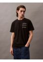 Camiseta Negra Classic Crewneck Calvin Klein de Calvin Klein
