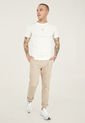 Camiseta Beige-Café Calvin Klein de Calvin Klein