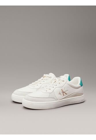 Tenis Blanco De Cuero Calvin Klein Calvin Klein