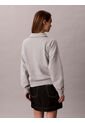 Saco Gris De Tejido French Terry Con Cremallera Calvin Klein de Calvin Klein