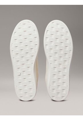 Tenis Blanco De Cuero Calvin Klein