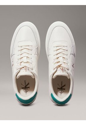 Tenis Blanco De Cuero Calvin Klein