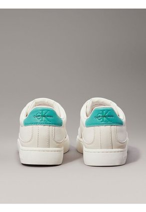 Tenis Blanco De Cuero Calvin Klein