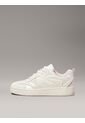 Tenis Blanco Basket De Lona Alta Calvin Klein de Calvin Klein