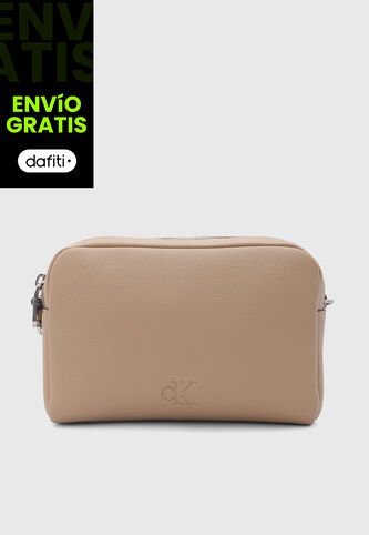 Bolso Manos Libres Calvin Klein Beige Calvin Klein