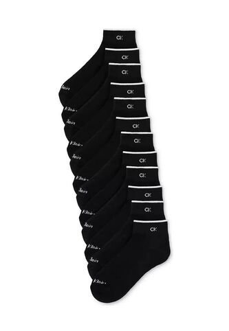 Pack Multicolor De 6 Pares De Medias Lisas Tobilleras Acolchadas Calvin Klein Calvin Klein