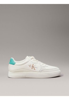 Tenis Blanco De Cuero Calvin Klein