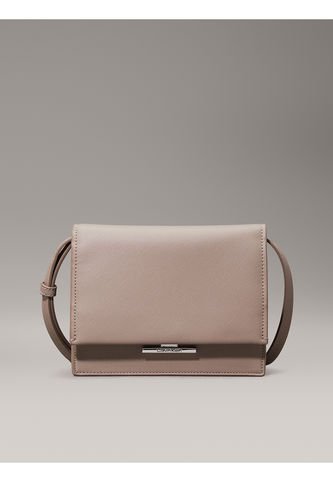 Bolso Gris Cruzado Saffiano Calvin Klein Calvin Klein