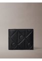 Billetera Negra Billfold Con Relieve Integral De Emblema Calvin Klein de Calvin Klein
