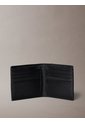 Billetera Negra Billfold Con Relieve Integral De Emblema Calvin Klein de Calvin Klein