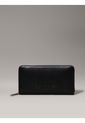 Billetera Negra Grande Con Cremallera En El Contorno RFID Calvin Klein de Calvin Klein
