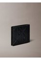 Billetera Negra Billfold Con Relieve Integral De Emblema Calvin Klein de Calvin Klein