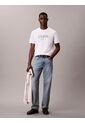 Camiseta Blanca Con Gráfico De Logo Calvin Klein de Calvin Klein