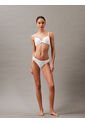 Tanga Blanca De Talle Bajo - Ideal Cotton Calvin Klein de Calvin Klein