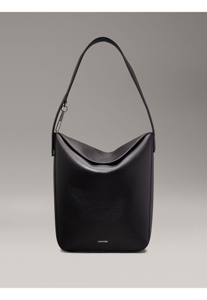 Bolso Negro Saco Soft Sculp Calvin Klein