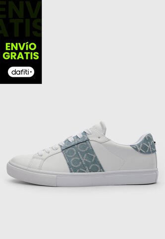 Tenis Casual Calvin Klein Gwena 4 Blanco Calvin Klein