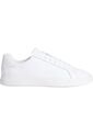 Tenis Blanco De Perfil Bajo Con Monograma En Relieve Calvin Klein de Calvin Klein