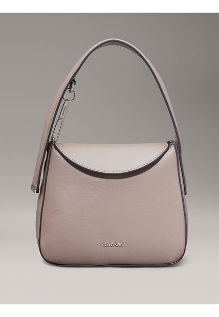 Bolso Gris De Mano Pequeño Calvin Klein