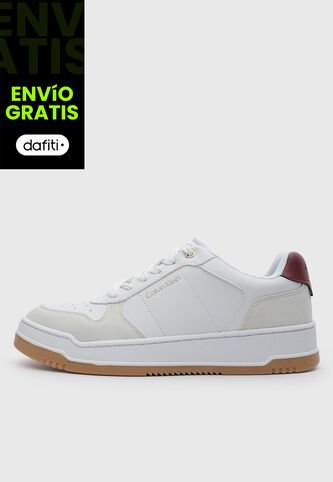 Tenis Casual Calvin Klein Prizin Blanco Calvin Klein