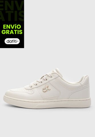 Tenis Casual Calvin Klein Neasa Beige Calvin Klein