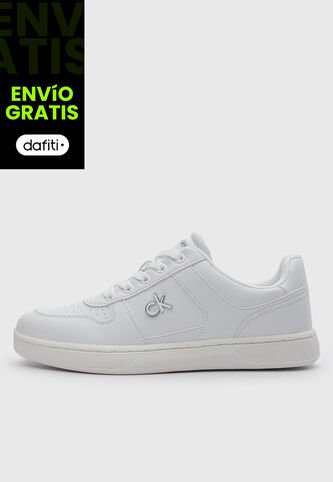 Tenis Casual Calvin Klein Neasa Blanco Calvin Klein