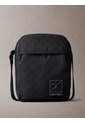 Bolso Negro Reporter Con Estampado De Emblema Calvin Klein de Calvin Klein