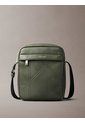 Bolso Multicolor Reporter Con Textura Integral De Emblema Calvin Klein de Calvin Klein