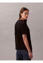 Camiseta Negra Clásica Con Logo Estampado Calvin Klein de Calvin Klein