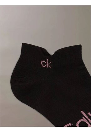 Pack Negro De 6 Medias Con Logotipo Calvin Klein