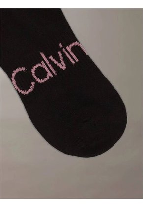 Pack Negro De 6 Medias Con Logotipo Calvin Klein