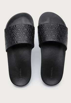 Playera Negro Calvin Klein Mono EMB