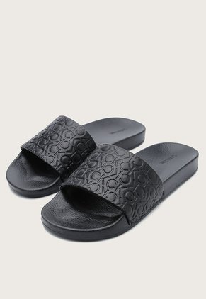 Playera Negro Calvin Klein Mono EMB