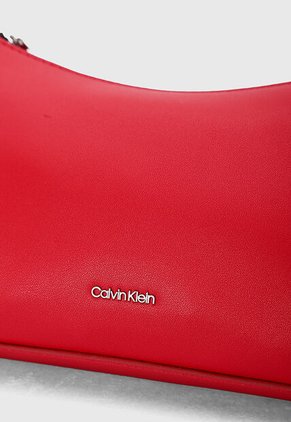 Bolso Manos Libres Calvin Klein Must Conv Rojo