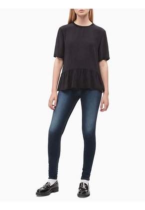 Blusa Top Negro Calvin Klein