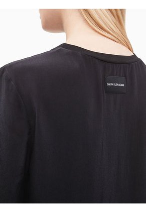 Blusa Top Negro Calvin Klein