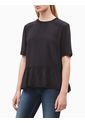 Blusa Top Negro Calvin Klein de Calvin Klein