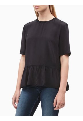 Blusa Top Negro Calvin Klein