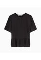 Blusa Top Negro Calvin Klein de Calvin Klein