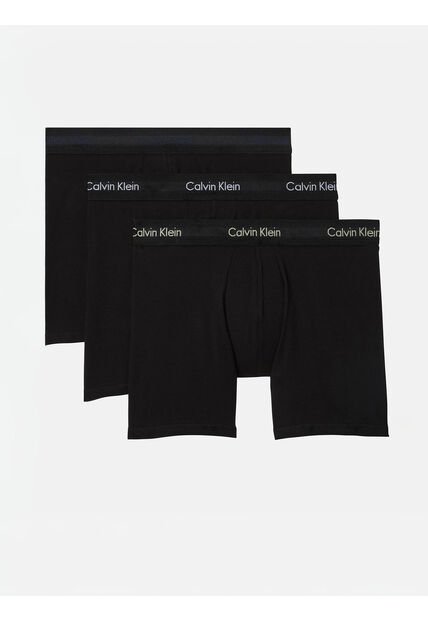 Pack Negro De 3 Boxers Brief - Cotton Stretch Calvin Klein