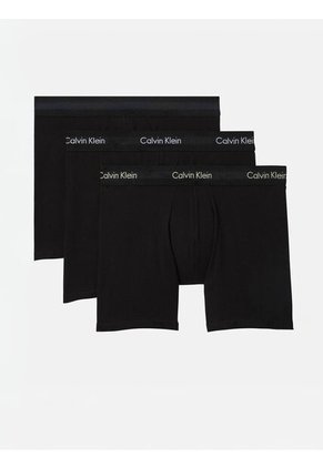 Pack Negro De 3 Boxers Brief - Cotton Stretch Calvin Klein