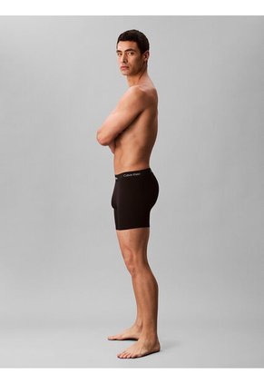 Pack Negro De 3 Boxers Brief - Cotton Stretch Calvin Klein