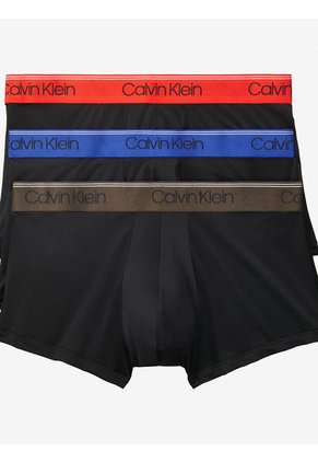 Pack De 3 Boxer Low Rise Trunk En Microfibra Calvin Klein