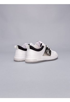 Tenis Blanco Niña Bajas Con Cordones Calvin Klein