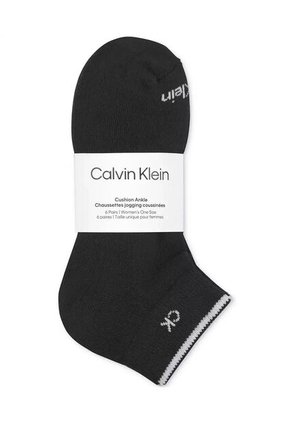 Pack Multicolor De 6 Pares De Medias Lisas Tobilleras Acolchadas Calvin Klein