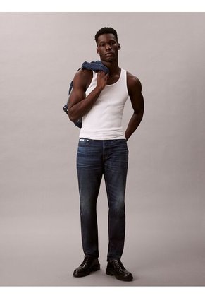 Jeans Azul Oscuro Slim Tapered Térmico Calvin Klein