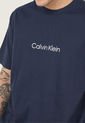 Camiseta Azul Navy-Blanco Calvin Klein de Calvin Klein
